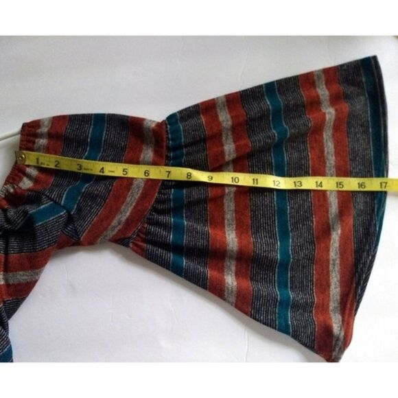 Emma Rose Stripe  Bell Sleeve Dress size Small - Picture 5 of 10